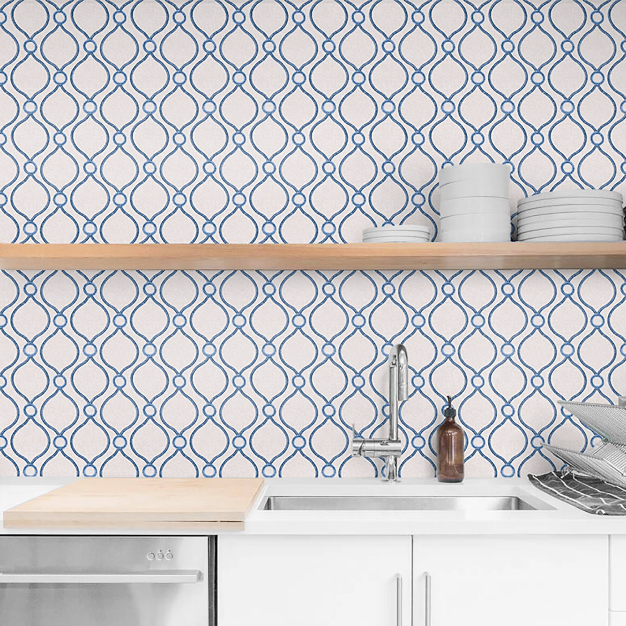 Surface Style Curveball Peel & Stick Wallpaper